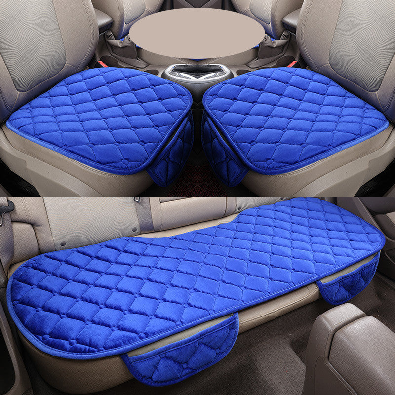 Premium Plush Velvet Car Seat Cushion