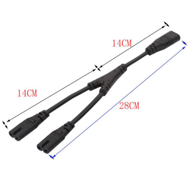 C8 Male Connector To C7 Female Connector Docking Extension One Divided Into