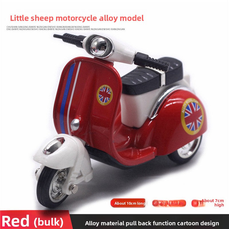 Alloy lady motorcycle model