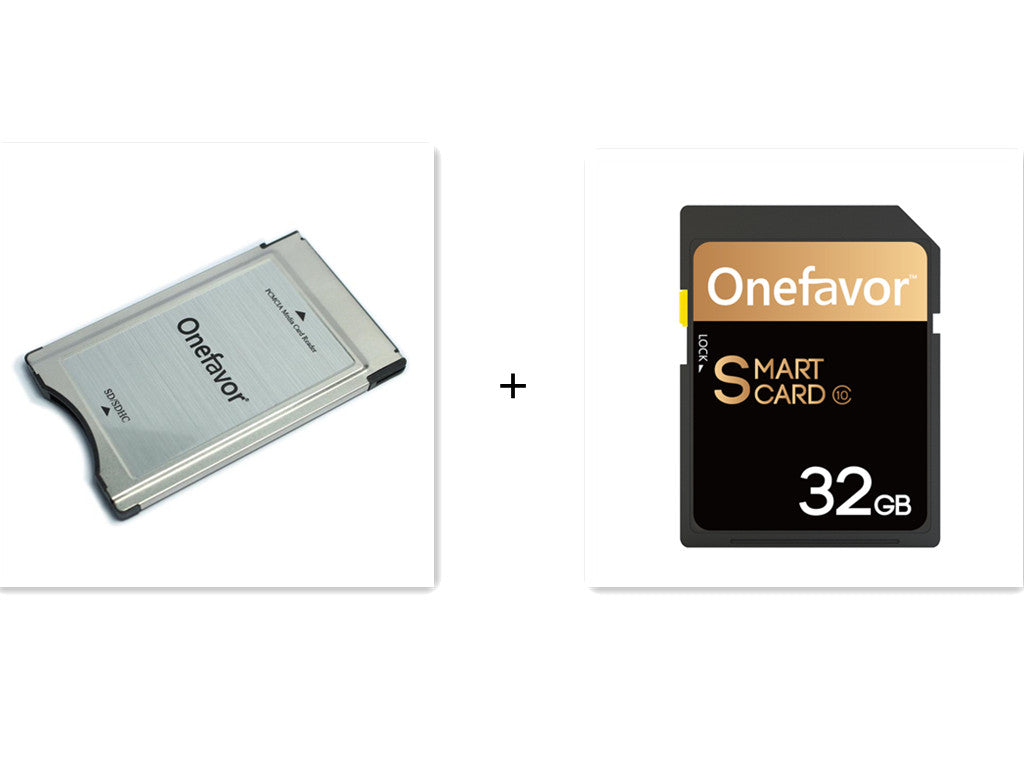 32GB High-Speed SD to PCMCIA Adapter Card - Class 10