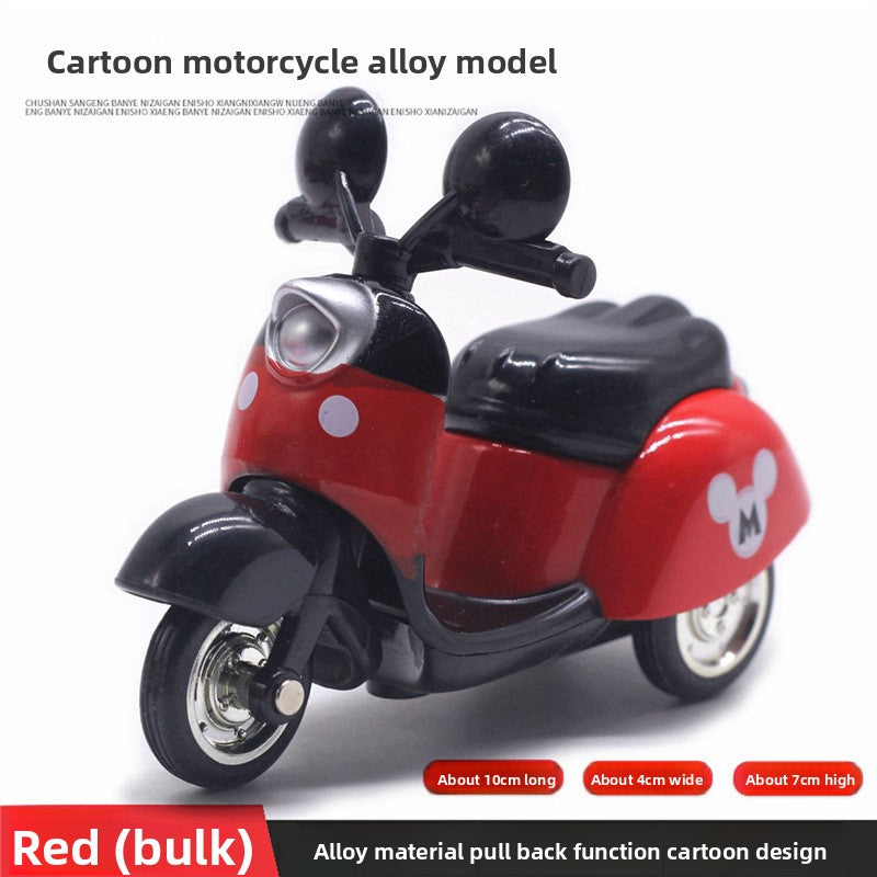 Alloy lady motorcycle model