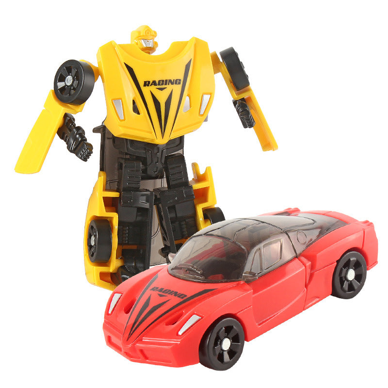 Children's transforming toy car