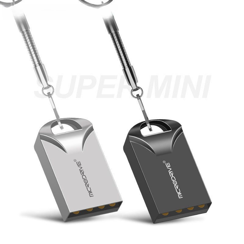 Mini High-Speed Metal USB Drive with Large-Capacity Storage