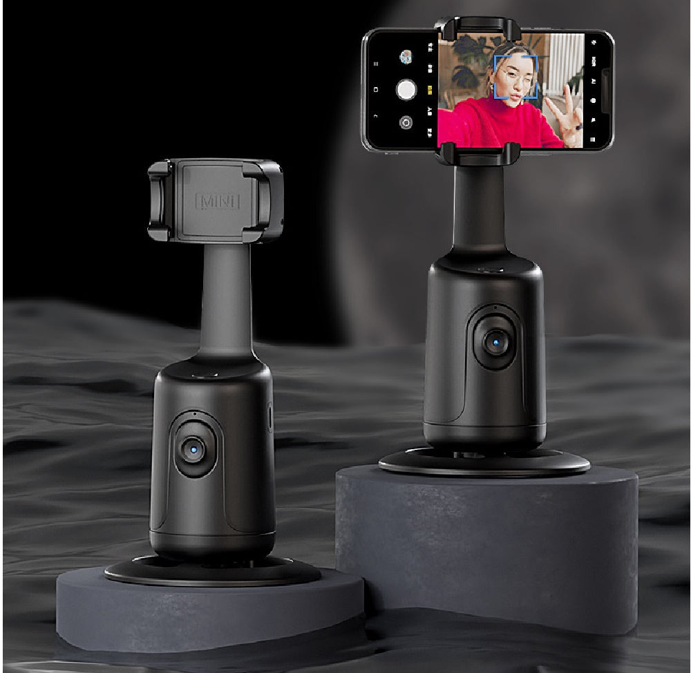360 Auto Face Tracking Gimbal - AI Smart Phone Holder for Creators