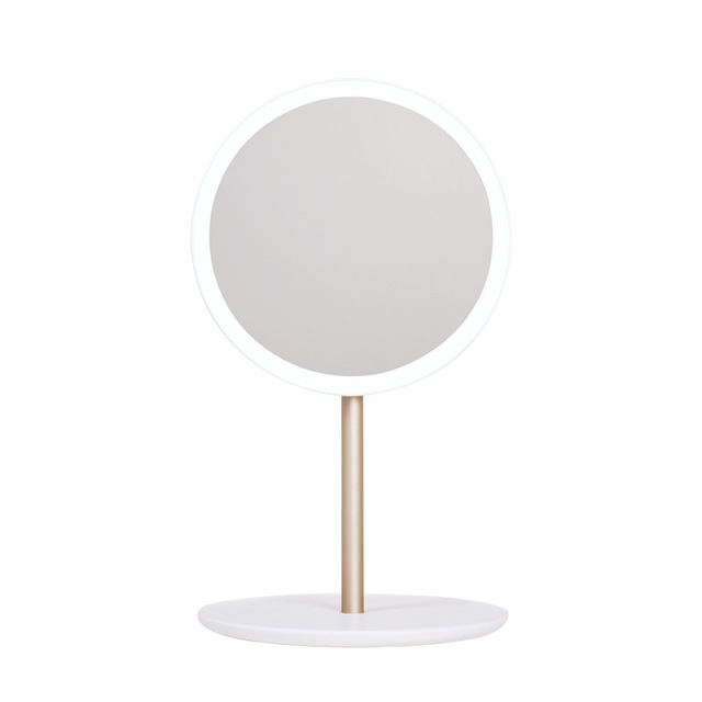 Premium Folding LED Makeup Mirror with Daylight Illumination