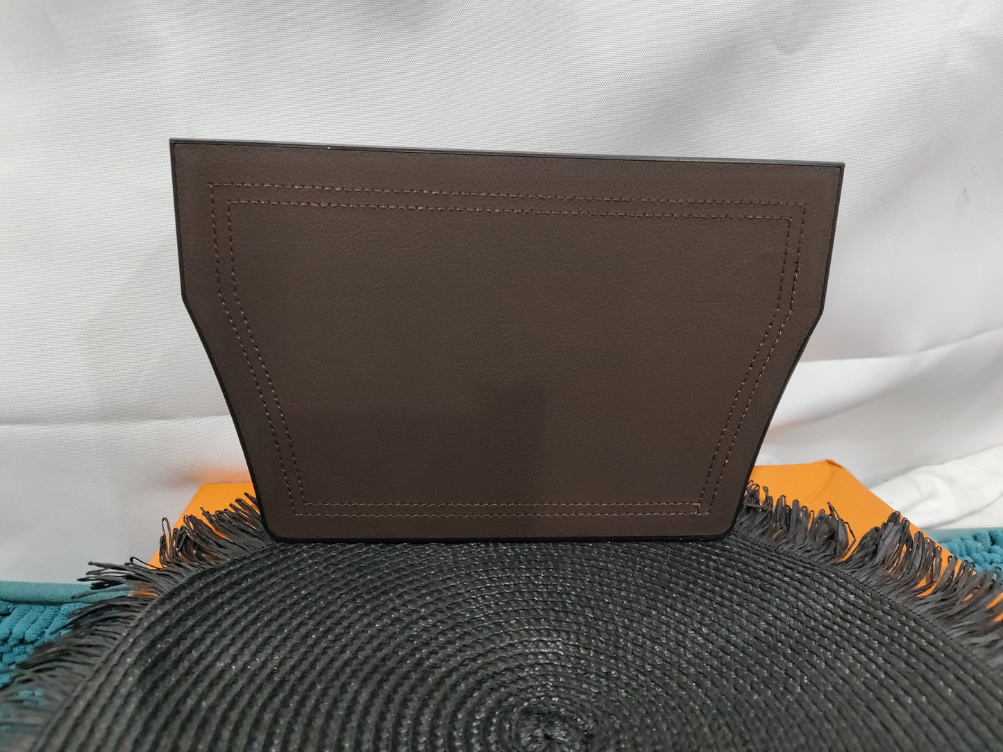 Premium Leather Car Storage Organizer