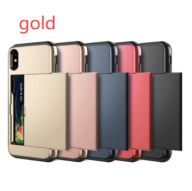 Mobile Phone Card Case - Dual Layer Protection