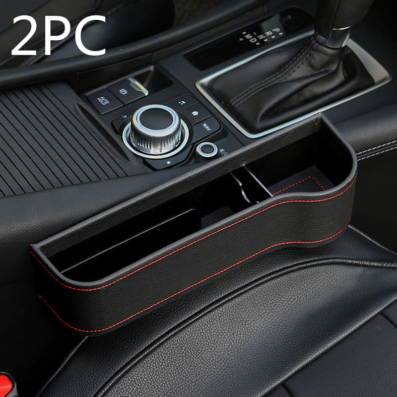 Premium Leather Car Storage Organizer