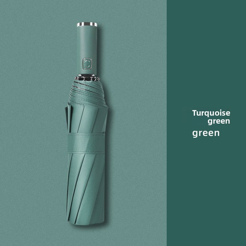 The fully automatic umbrella is suitable for both sunny and rainy days