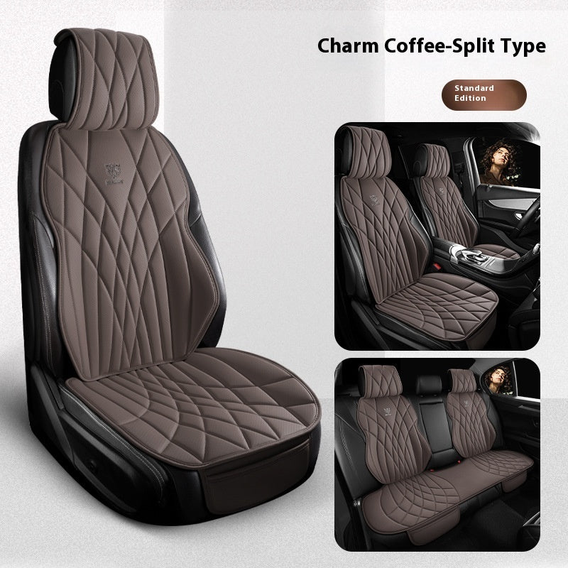 Universal Leatherette Car Seat Covers - Five-Seat Set