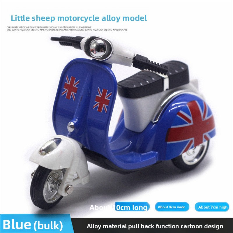 Alloy lady motorcycle model