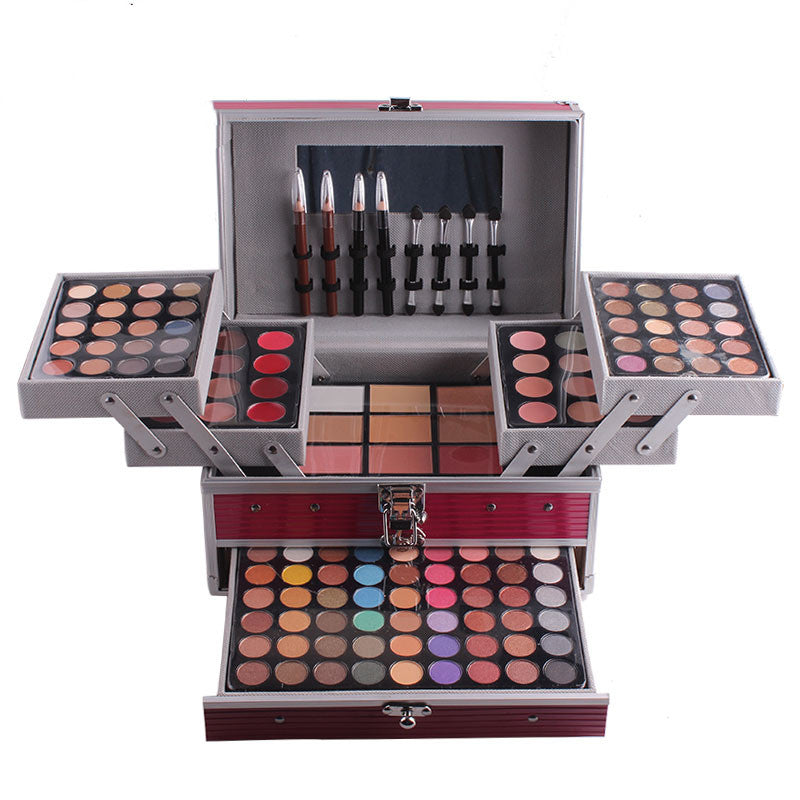 Miss Rose Deluxe Makeup Artist Cosmetic Kit - Eyeshadow Palette Set