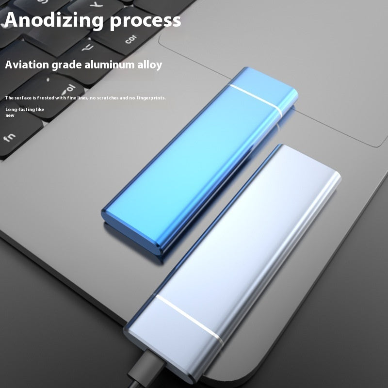 Ultra Slim Portable External Solid State Drive High Speed SSD for Mobile Phone and Computer