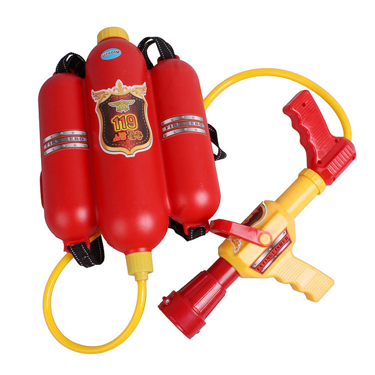 Children's fire backpack water sprayer