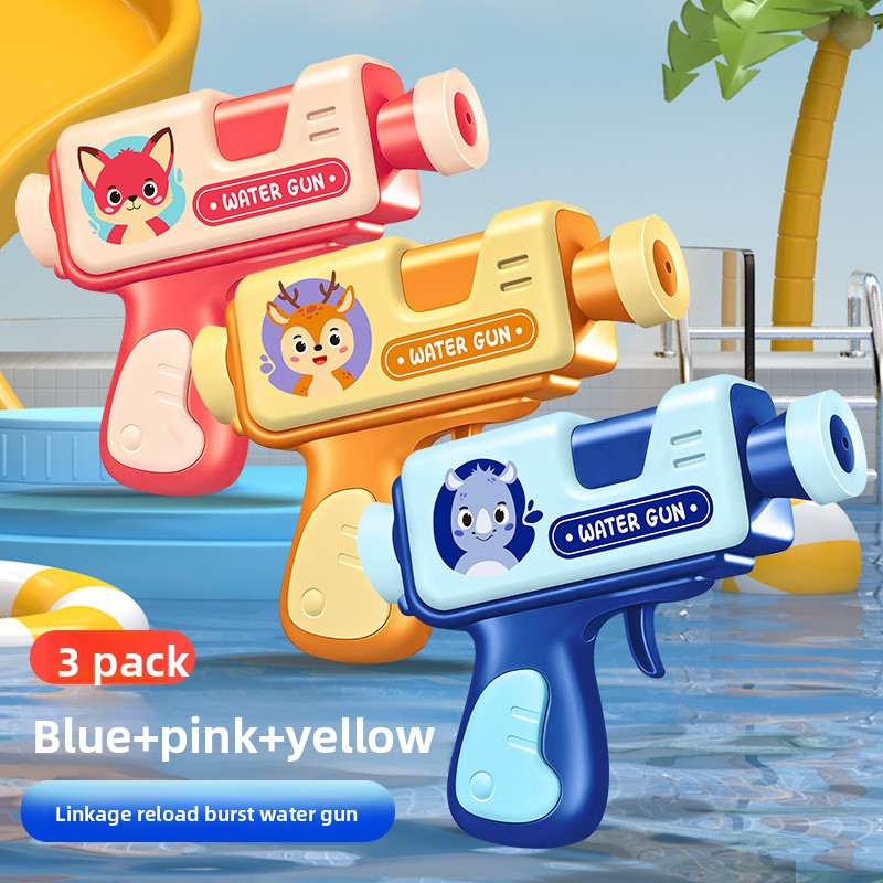 Kids' Linked Water Gun Toy for Summer Outdoor Play