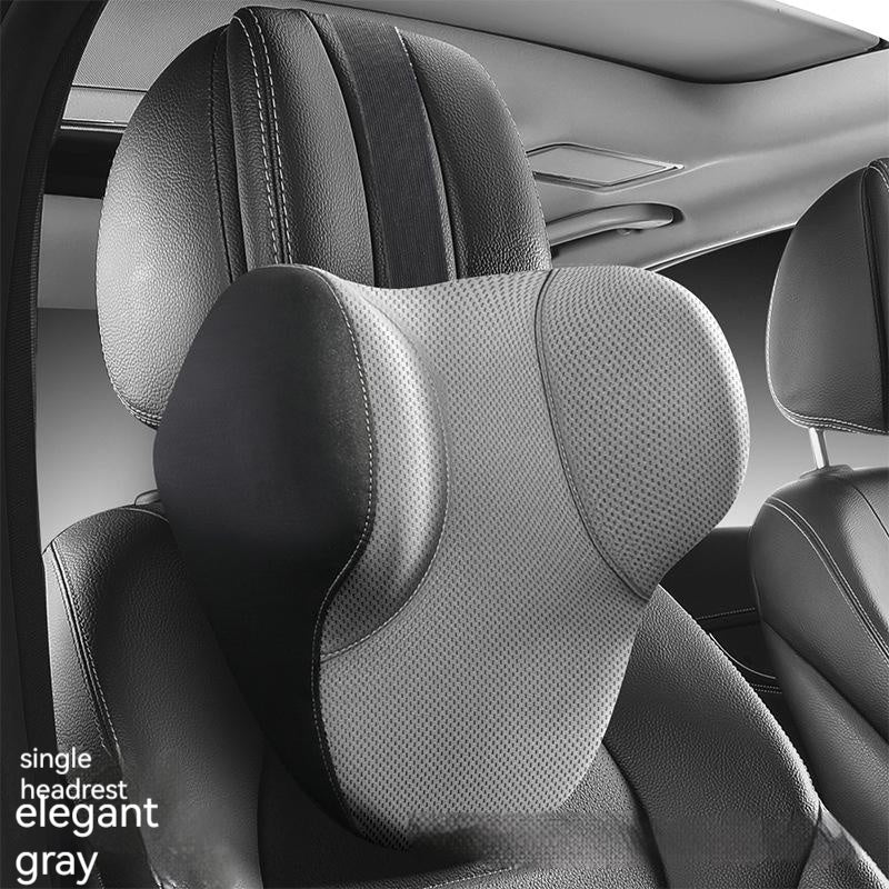 Premium Memory Foam Lumbar Support & Headrest for Automotive