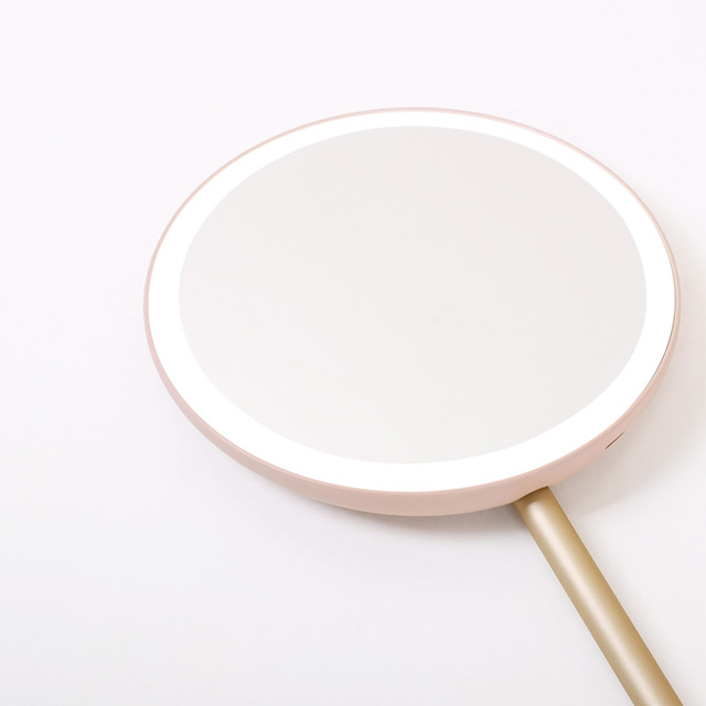 Premium Folding LED Makeup Mirror with Daylight Illumination