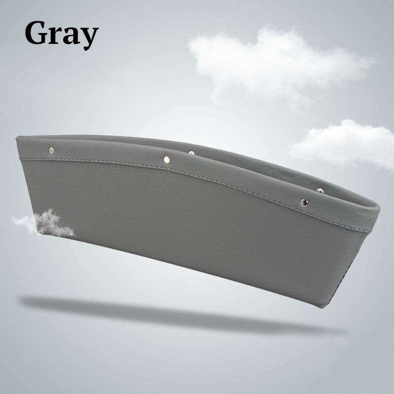 Premium PU Leather Car Seat Gap Organizer