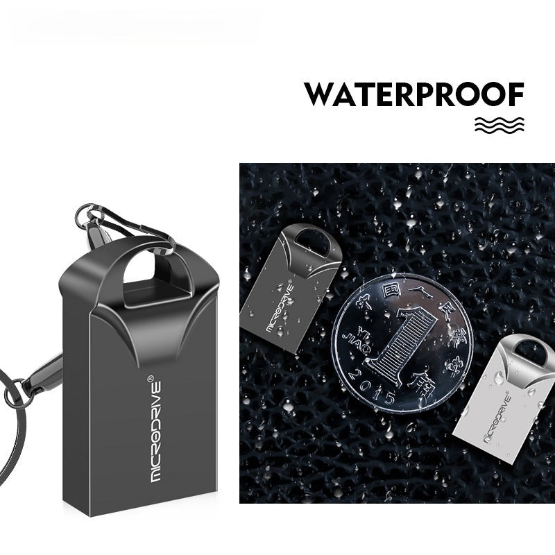 Mini High-Speed Metal USB Drive with Large-Capacity Storage