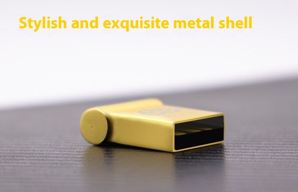 Ultra Compact Mini Metal High-Speed USB Flash Drive