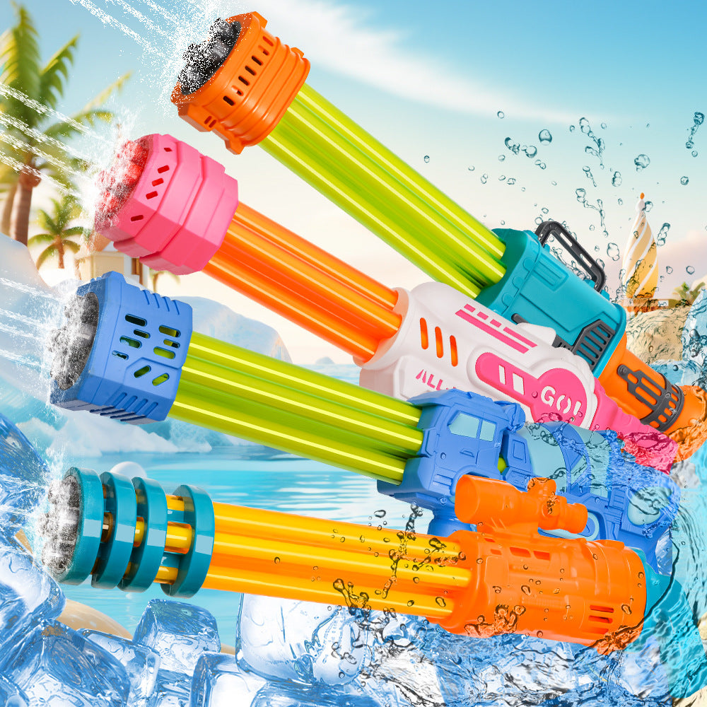 Children's pull-out water spray toys