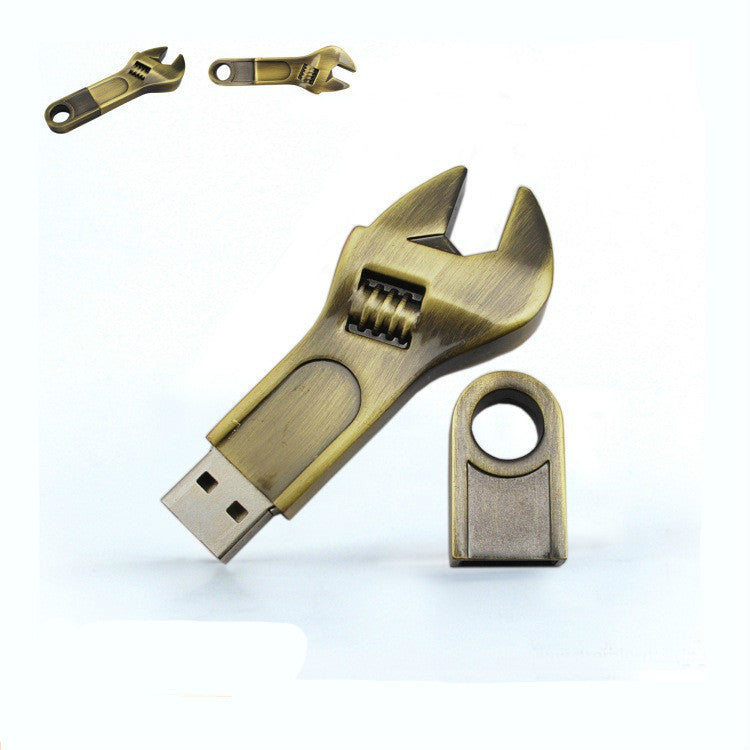 Plum Blossom Wrench USB 3.0 Flash Drive - Customizable Business Gift