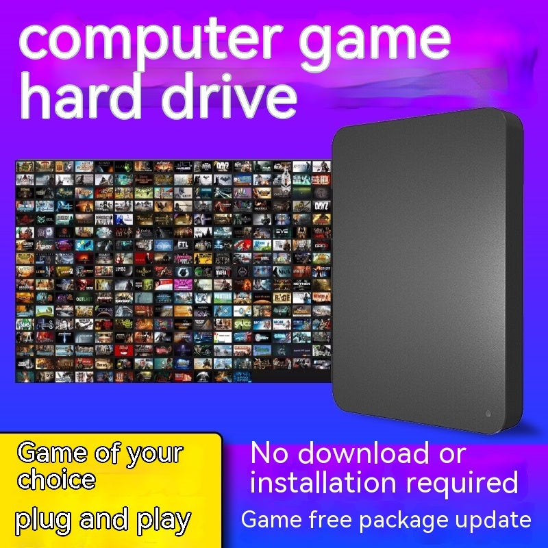 500GB Mobile Gaming Hard Drive for PC