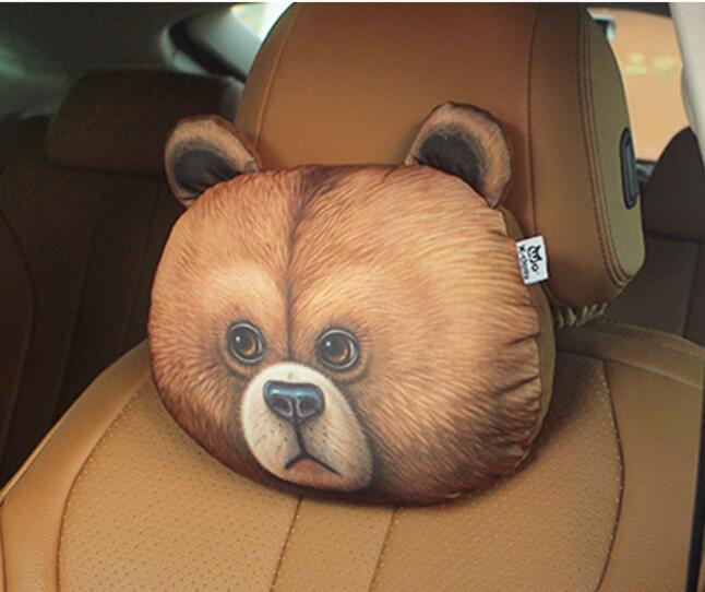 Cat Lovers Car Headrest Pillow