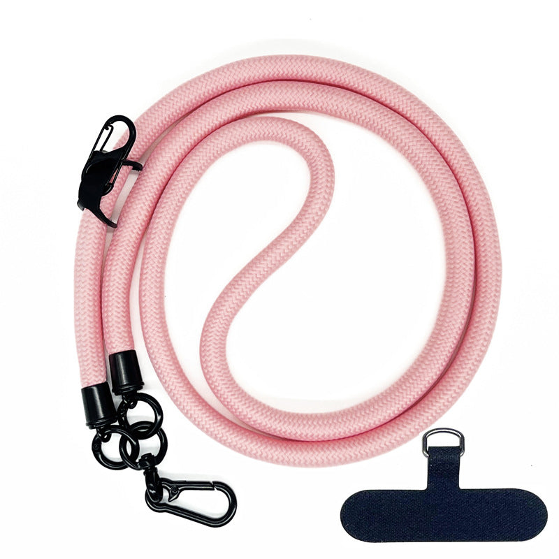 10MM Climbing Rope Mobile Phone Lanyard Gasket Adjustable Crossbody Mobile Phone Strap Camera Strap Rope Anti-lost Neck Rope