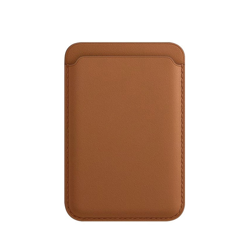 Luxury Magnetic Leather Wallet Case for iPhone - MagSafe Compatible