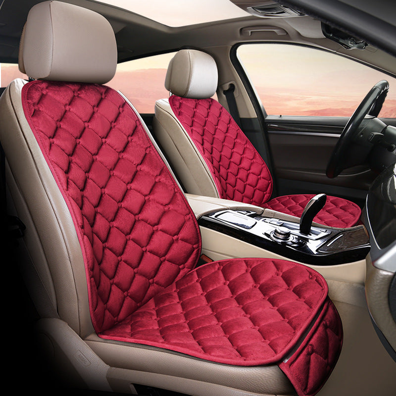 Plush Winter Car Seat Cushion