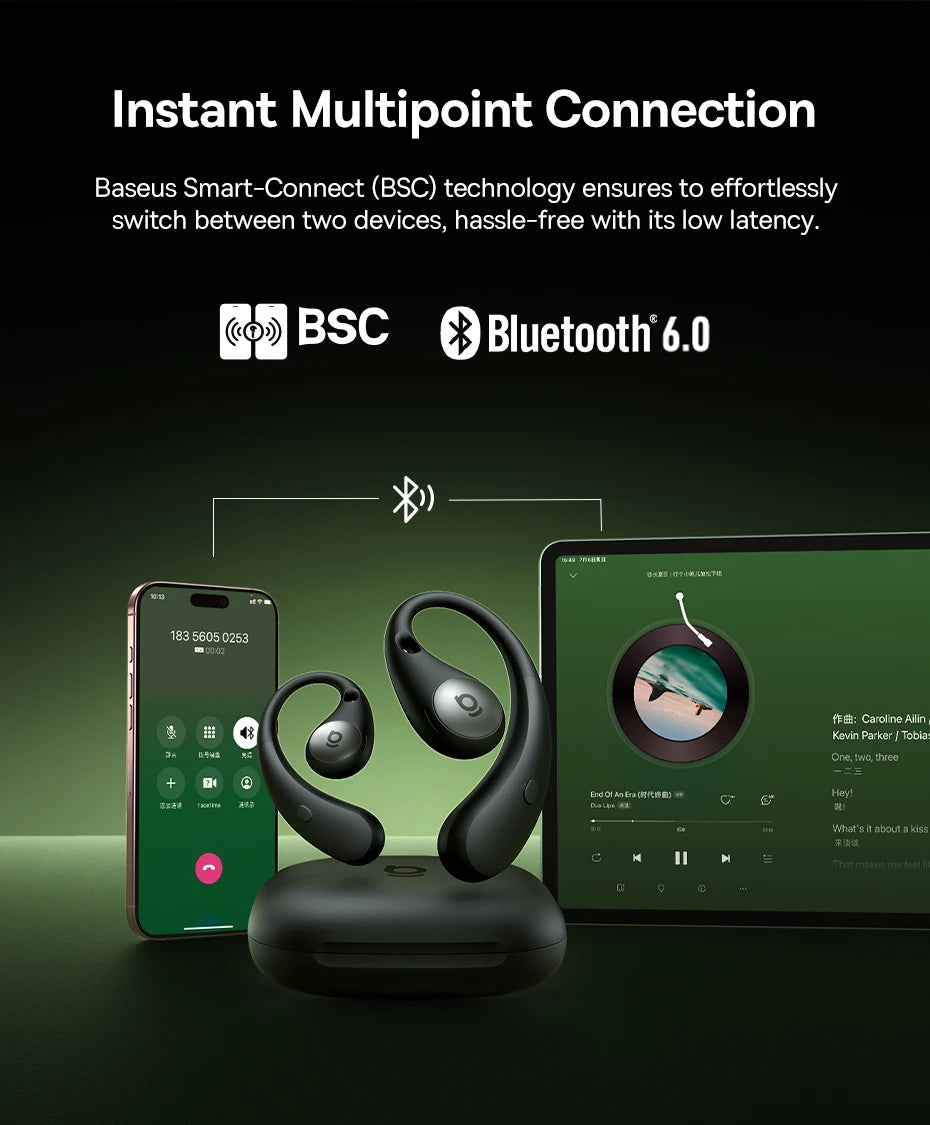 Baseus Eli Sport 2 Open-Ear Wireless Earphones