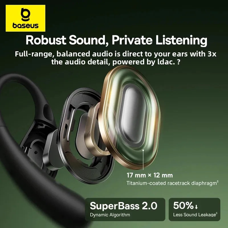 Baseus Eli Sport 2 Open-Ear Wireless Earphones