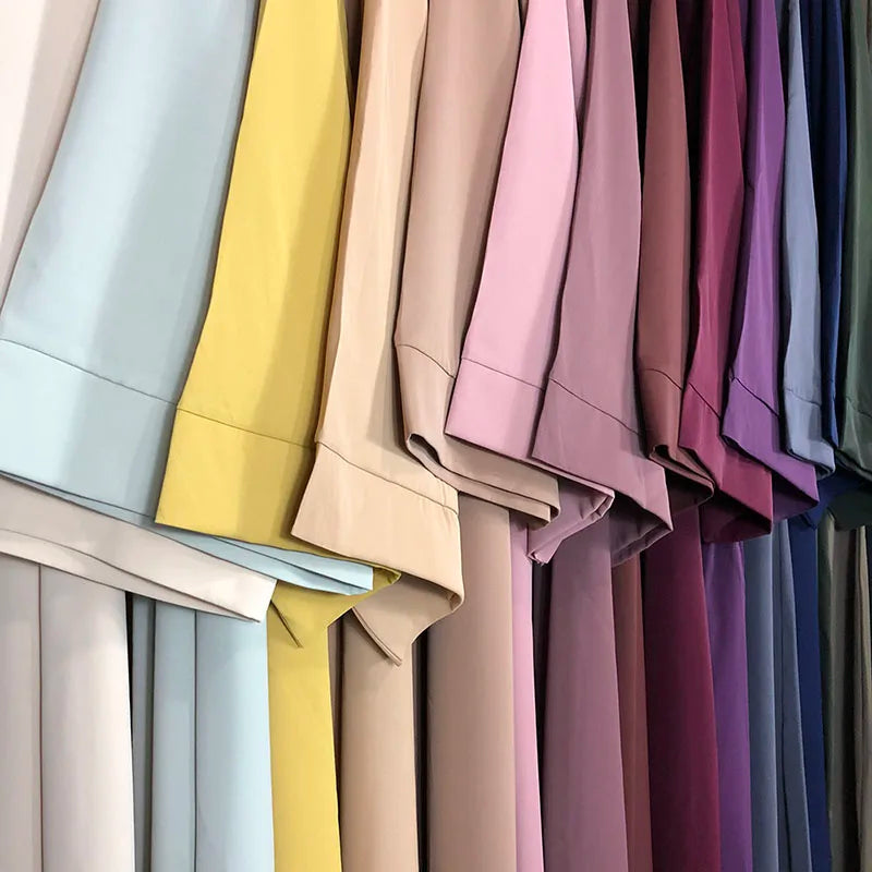 15 Colors Basic Plain Nida Abaya With Free Belt High Quality Muslim Women Modest Simple Dress EID Ramadan Islamic Clothing