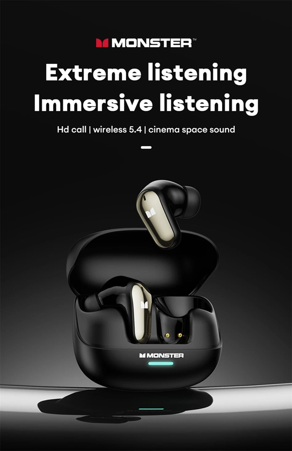 Monster MQT52 Wireless Earphones