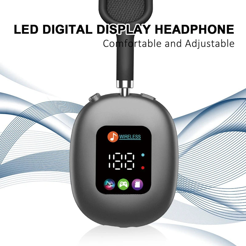 MAX600 Hybrid Wireless Active Noise Cancelling Headphones