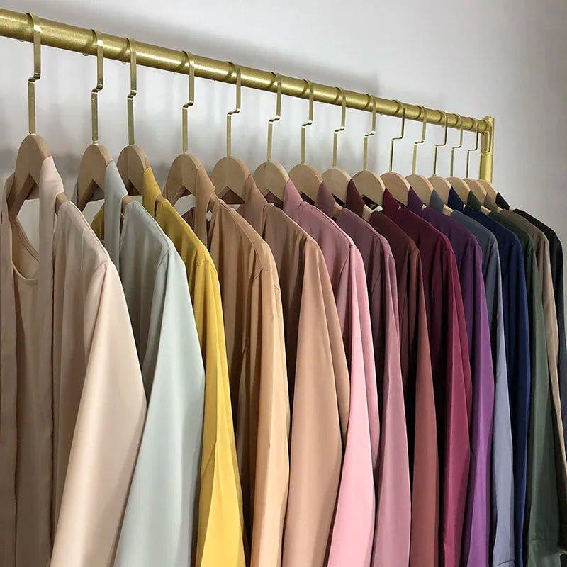 15 Colors Basic Plain Nida Abaya With Free Belt High Quality Muslim Women Modest Simple Dress EID Ramadan Islamic Clothing