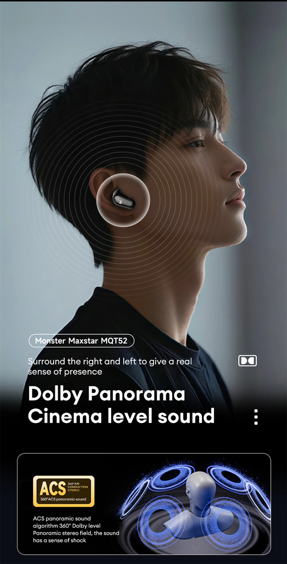Monster MQT52 Wireless Earphones