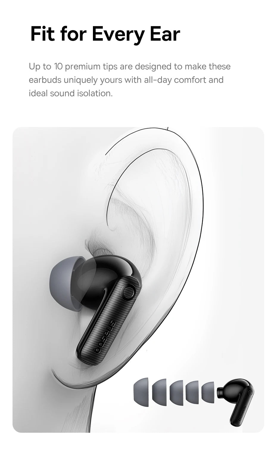 Baseus EP10 Pro ANC Wireless Earbuds