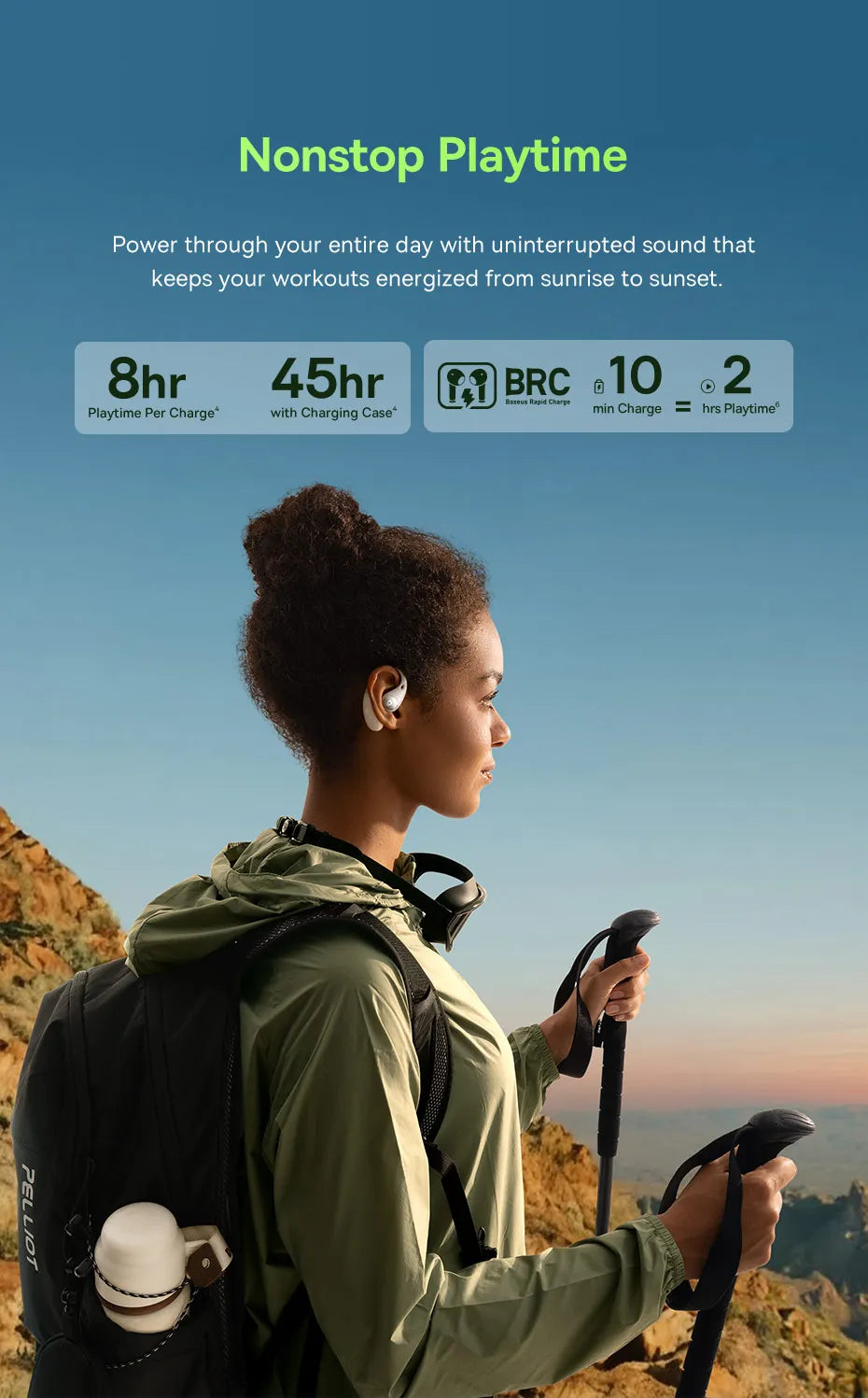 Baseus Eli Sport 2 Open-Ear Wireless Earphones