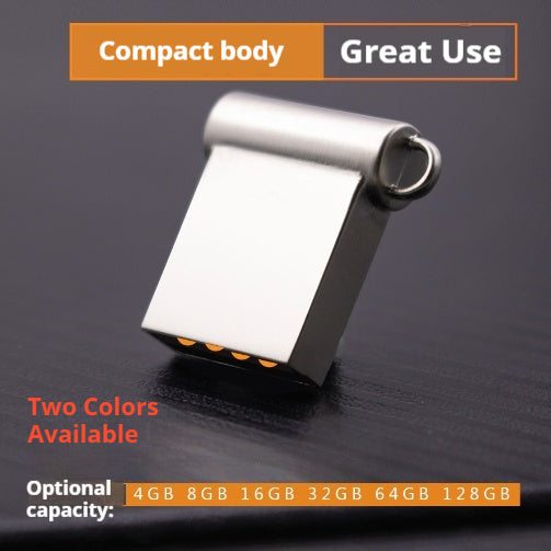 Ultra Compact Mini Metal High-Speed USB Flash Drive