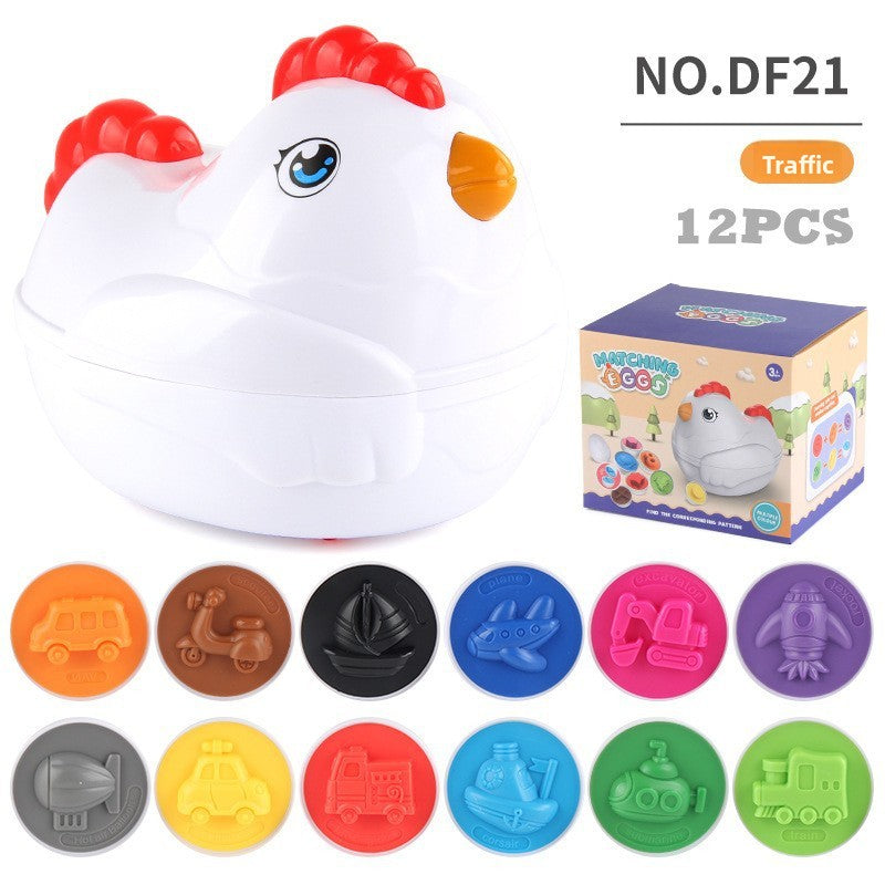 Twistable Simulation Egg Toys for Babies