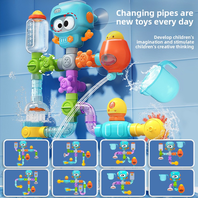 Children's Pull-Out Water Cannon Toy