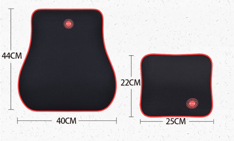 Premium Car Neck & Lumbar Support Pillow Set