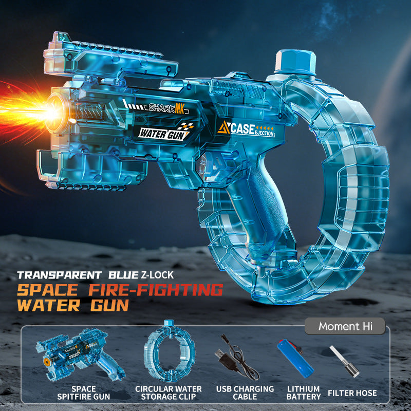 Automatic Electric Water Gun with Flashing Lights