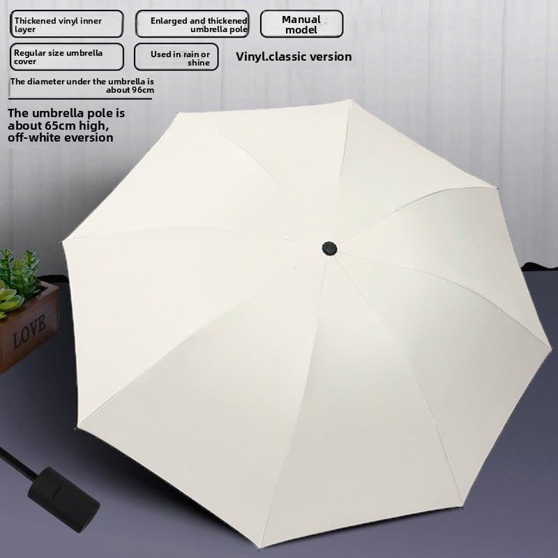 The fully automatic umbrella is suitable for both sunny and rainy days