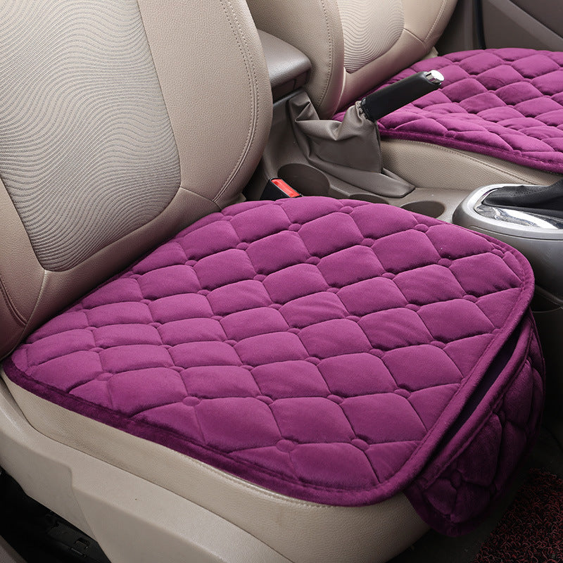 Premium Plush Car Seat Cushion - Winter Warming Pad