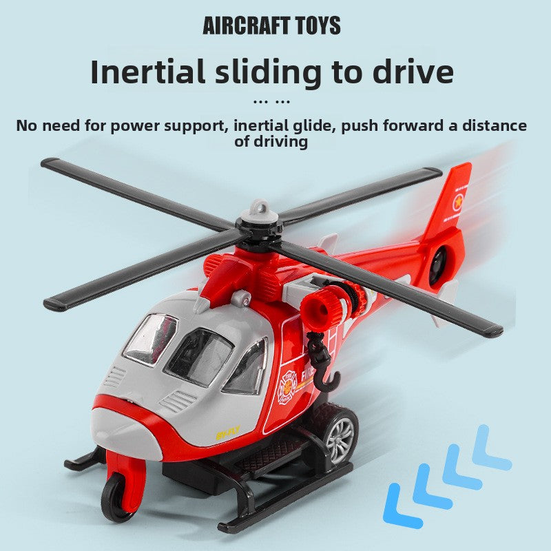Children's toy helicopter model