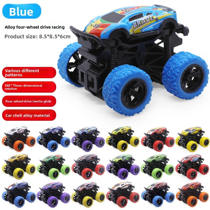 Toy car, excavator, inertial off-road vehicle
