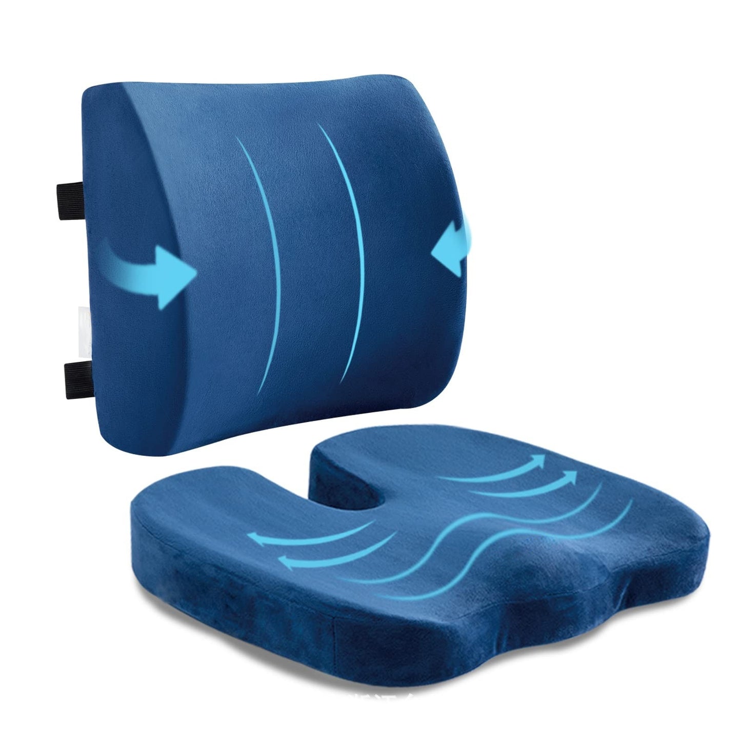 Memory Foam Office Ergonomic Seat Cushion Car Seat CushionSlow-rebound Seat Pad